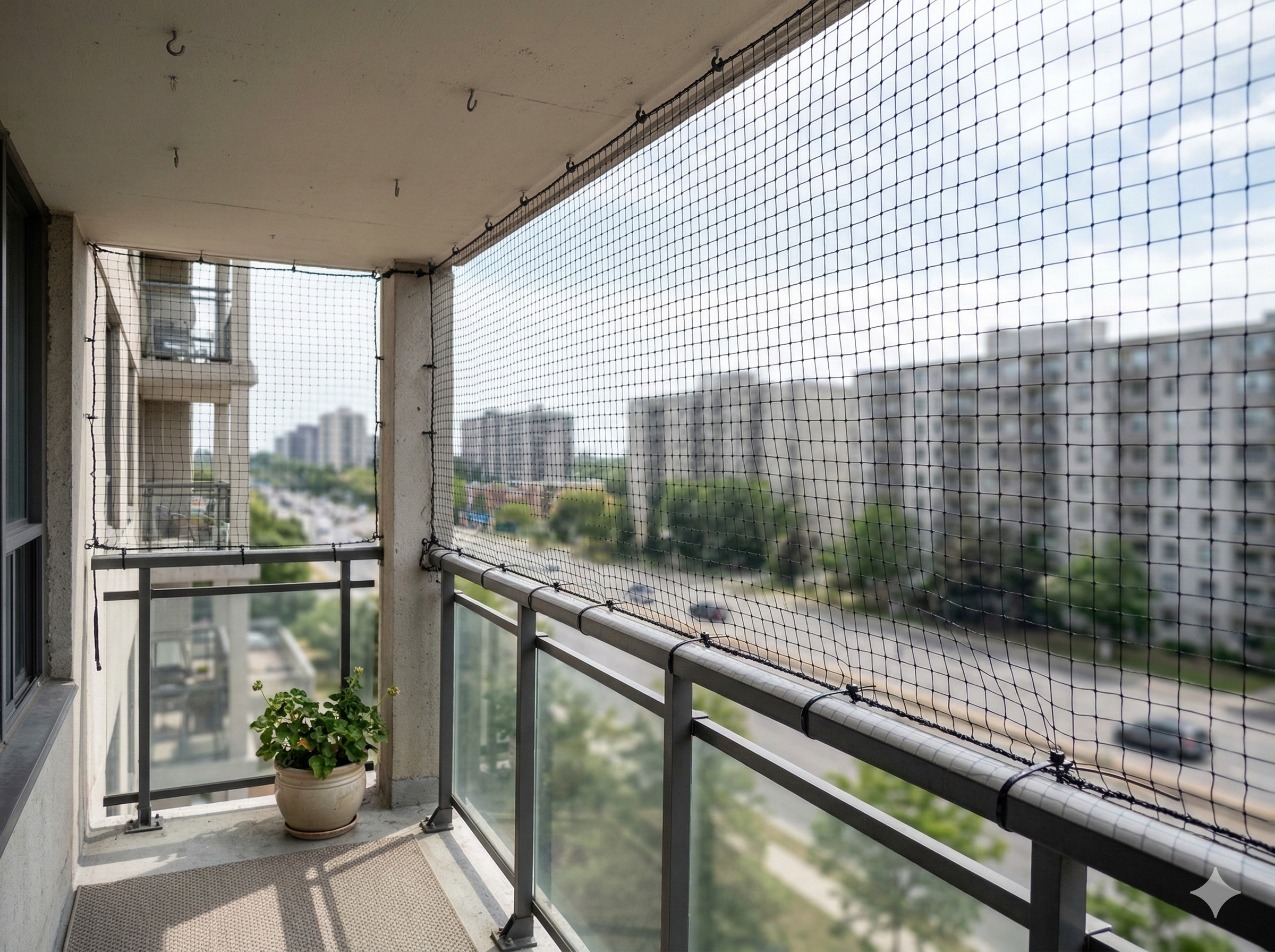 Pigeon safety net in Hadapsar Pune